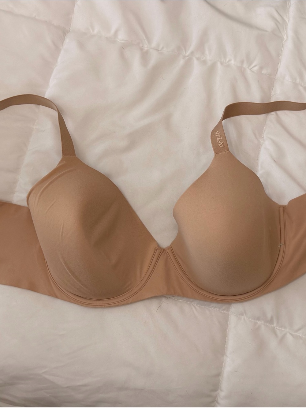 Aerie Smoothez Nude Underwire Bra